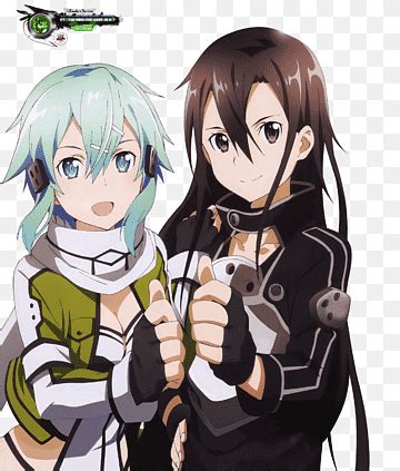 Descarga gratis Sinon kirito asuna arte de la espada en línea