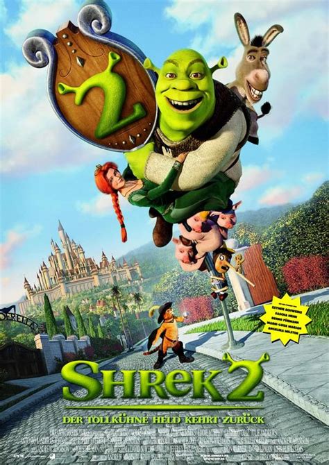 Shrek 2 Movie Poster 9 Of 10 IMP Awards