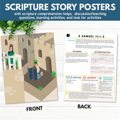 Primary 6 Lesson 30 King David And Bathsheba The Red Headed Hostess