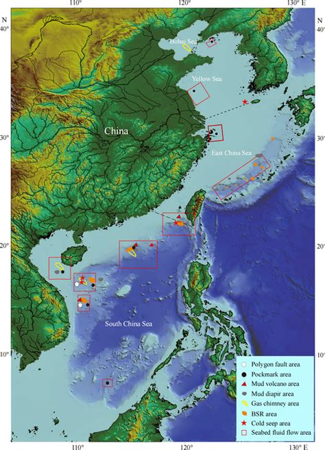 Frontiers Seabed Fluid Flow In The China Seas