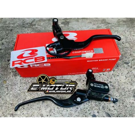 Jual Master Rem Rcb Kotak Mm Set Handle Kopling Cable Only Shopee