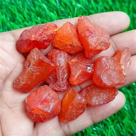 Carnelian Rough Stone Raw Carnelian Crystal Sacral Chakra Crystal