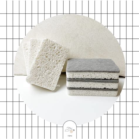 Jual Tidyu Eco Sponge Dishwashing Sponge Spons Cuci Piring Eco