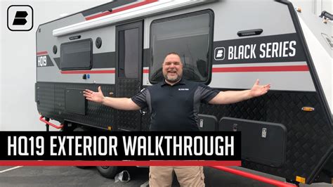 Hq19 Exterior Walkthrough Black Series Camper Youtube