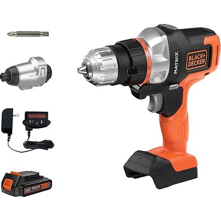 Amazon Black Decker V Max Matrix Drill Power Tool Combo Kit