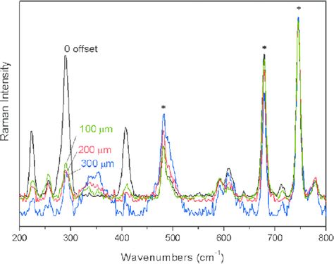 Full Micro Sors Spectra Acquired With The Portable Instrument Of A Two