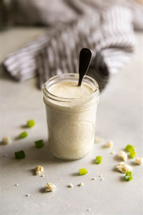 Homemade Blue Cheese Dressing Recipe Culinary Hill