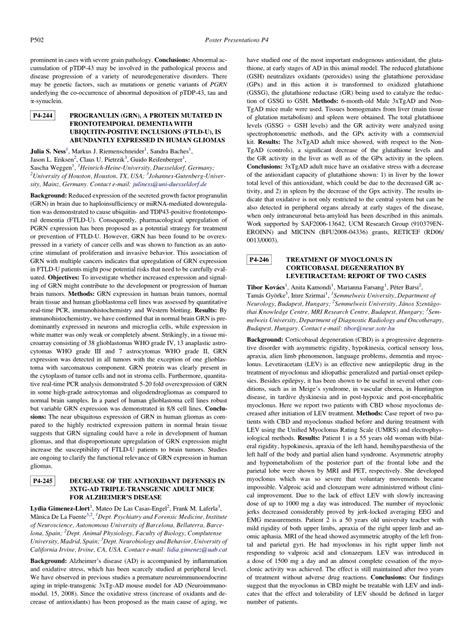 (PDF) Treatment of myoclonus in corticobasal degeneration by ...