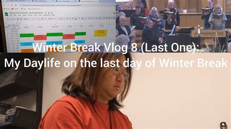 Winter Break Vlog 8 Last One My Daylife On The Last Day Of Winter