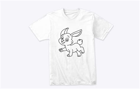 Cute Baby Bunny Coloring Pages Graphic By Md Hossain Creative Fabrica