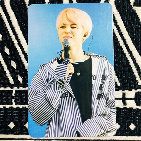 Bts Jimin Photocard Official New 2017 Bts Live Trilogy Wings Tour In Seoul Dvd Bts Jimin