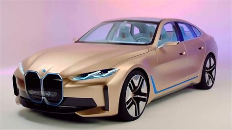 2024 BMW I4 Series All Electric Sedan Exterior And Interior Most Very