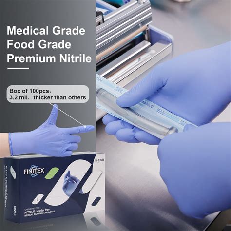 Finitex Nitrile Disposable Gloves Medical Exam Gloves