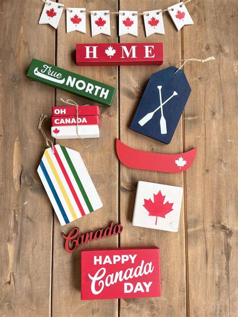 HBC Canada Day DELUXE Tiered Tray DIY Subscription Box