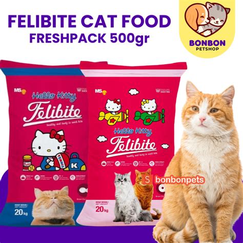 Felibite 500gram Dry Food Adult Cat Food Kitten Original Shopee