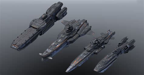 Spaceship Cruiser Collection Ii 3d Space Unity Asset Store In 2020