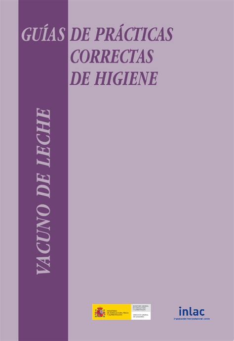 PDF GUÍAS DE PRÁCTICAS CORRECTAS DE HIGIENE VACUNO DE LECHE