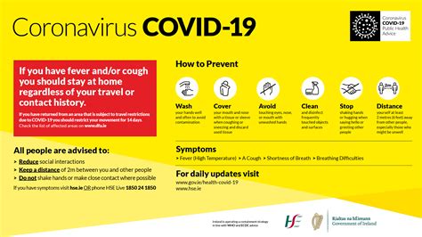 Government Issued COVID 19 Resources Kilkenny Chamber