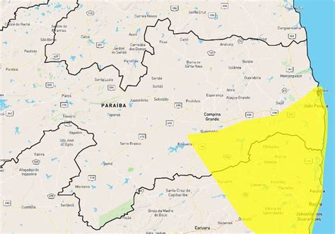 Alerta Amarelo De Acumulado De Chuvas é Emitido Pelo Inmet Para 20