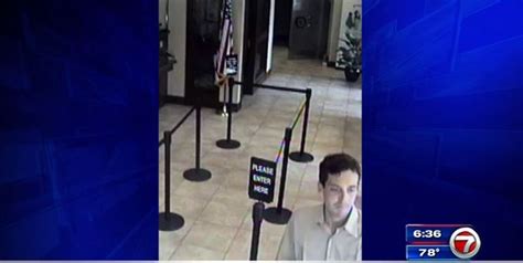 Fbi Releases Photos Of Fort Lauderdale Bank Robber Wsvn 7news Miami