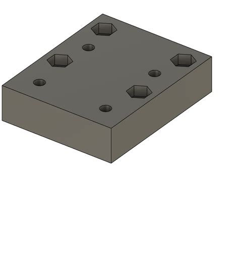 Free Stl File Hot Bed Adapter Anet A Plus To Linear Guide Mgn D