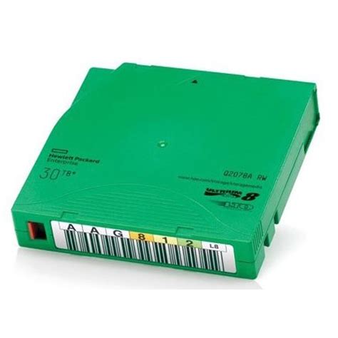 HPE LTO-8 Ultrium 30 TB RW 20 Data Cartridges Non Custom Labeled with ...