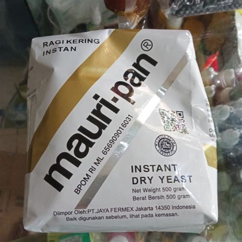 Jual Muripan Ragi Instant 500g Mauripan Instant Dry Yeast Mauri Pan