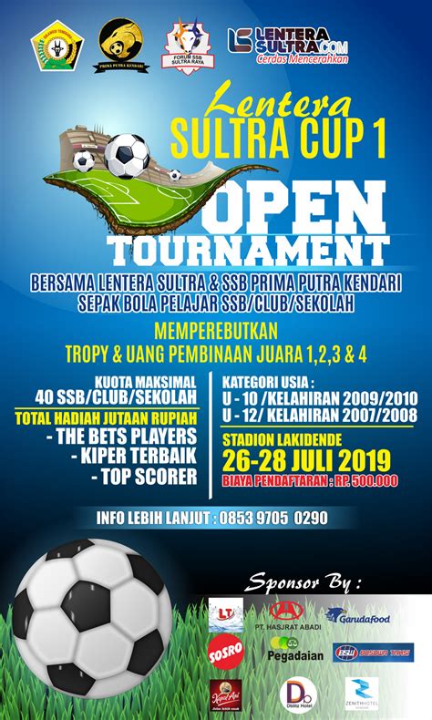 Brosur Turnamen Sepak Bola Ruang Ilmu