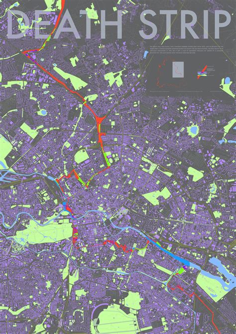 Map Of Berlin Wall