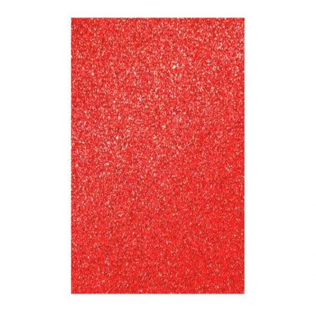 Placa De EVA 40x60cm Glitter Vermelho Seller Lepok A Sua