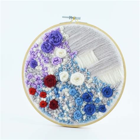 Finished Embroidery Etsy Uk