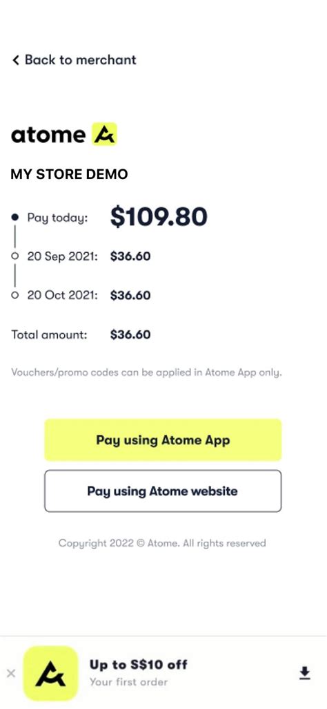 Atome Buy Now Pay Later Payment Method Adyen