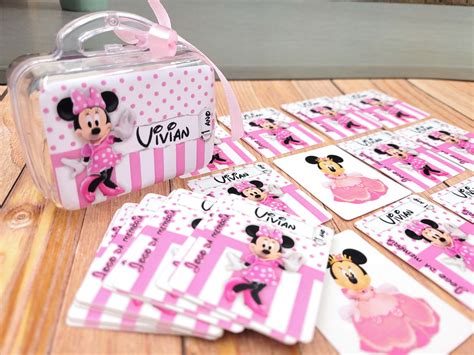 Jogo Da Mem Ria Maletinha Minnie Rosa Elo Produtos Especiais