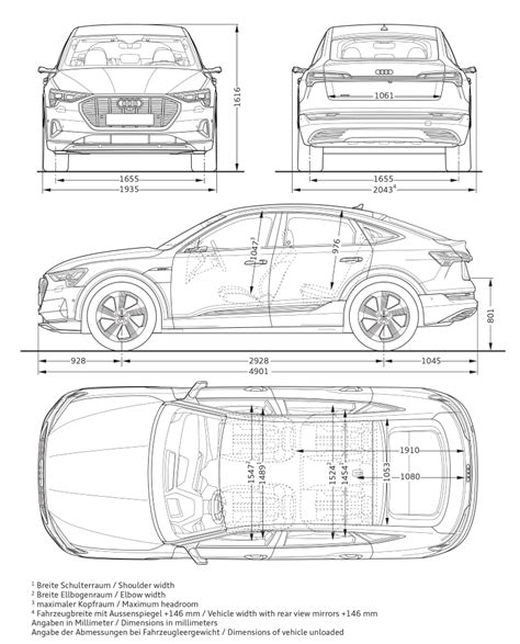 Audi Q E Tron Dimensions Electrichasgoneaudi Net