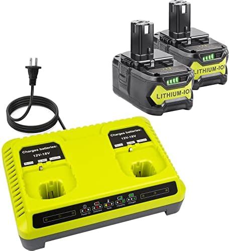 Amazon ARyee 2 Ports P117 Replacement Ryobi Dual Charger For Ryobi