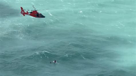 Video Coast Guard Rescues Man In The Water Off Longboat Key