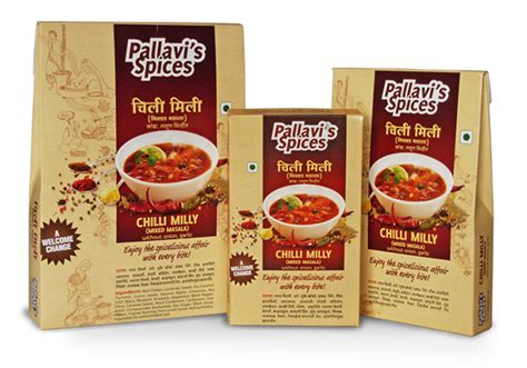 Branding of Pallavi's Spices on Behance