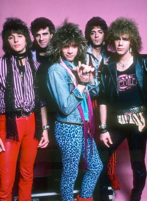 Bon Jovi Outfits In 1980s 20 Pics