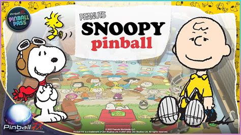 Peanuts Snoopy Pinball Coming To Pinball FX Early Access December 15