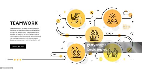 Teamwork Infographic Template High-Res Vector Graphic - Getty Images