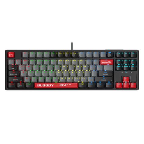 A4Tech Bloody S87 RGB BLMS Mechanical Keyboard Energy Red BLMS Red