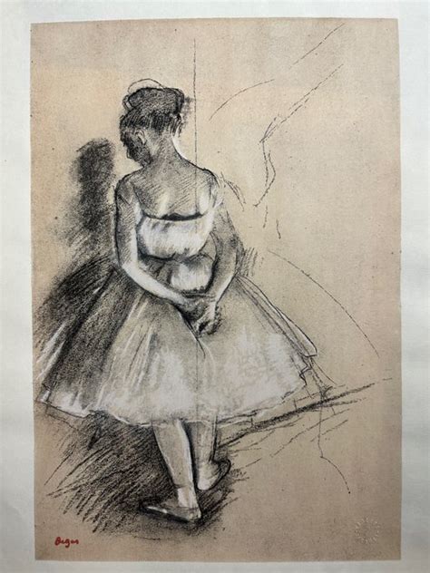 Edgar Degas 1834 1917 After Danseuse De Dos Catawiki