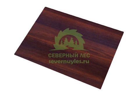 ЛДСП панель ЧФМК (Череповец) цвет Орех Гепланкт (Орех Шоколадный) 10 мм ...