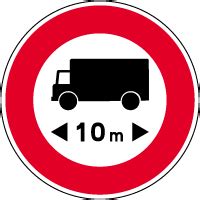 Panneau Interdiction Aux Poids Lourds B Virages