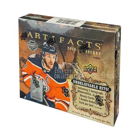 2019 20 Upper Deck Artifacts Hockey Hobby Box Steel City Collectibles