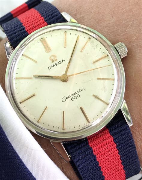 Vintage Omega Seamaster Nato Strap Steel Barnebys