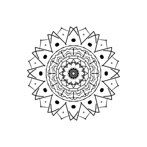 Dise O Sencillo De Mandalas Png Dise O De Mandalas Mandalas