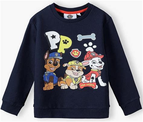 Psi Patrol Bluza Dresowa Ch Opi Ca Granatowa Paw Patrol Ceny I Opinie