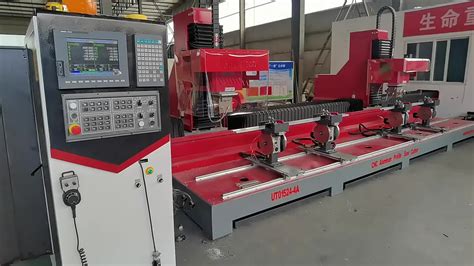 Aluminium Profile Cnc Drilling Milling Machine For Door And Window