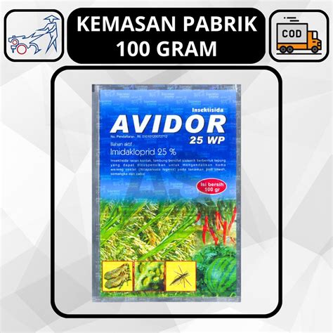 Jual Insektisida Avidor Wp Obat Hama Wereng Kutu Daun Trips Saprotan